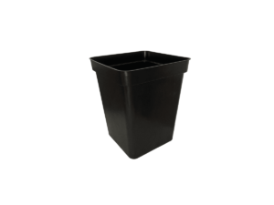 MACETA PLASTICA NEGRA 11L