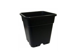 MACETA PLASTICA NEGRA 7L