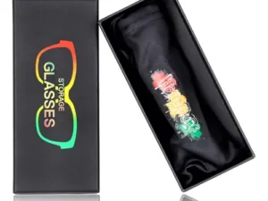 Lentes porta caño black rasta – Honeypuff