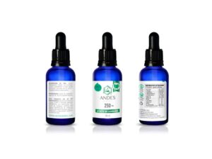 Aceite de CBD (250mg) 30ml Menta – Andes Austral