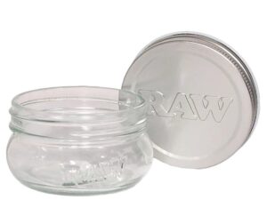 RAW FRASCO DE VIDRIO (Tamaño: 6 oz)