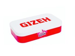 Caja metálica rojo-blanco – Gizeh