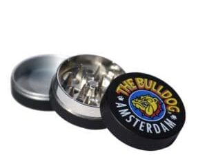 Grinder Bulldog negro 3 partes